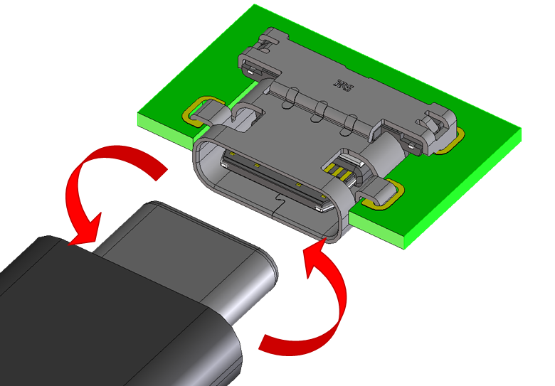 hrs广濑cx系列usbtypec连接器